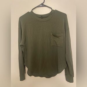Long sleeve Olive green shirt
